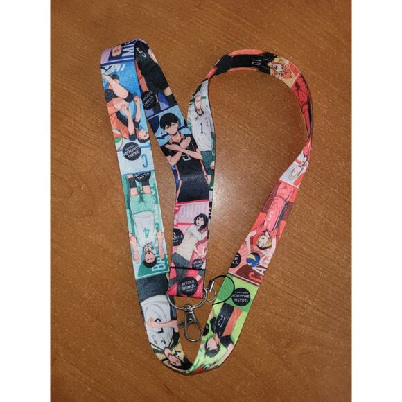 Best Japan Anime Series Haikyuu Characters Cell phone Holder Multicolor Lanyard - Picture 3 of 6